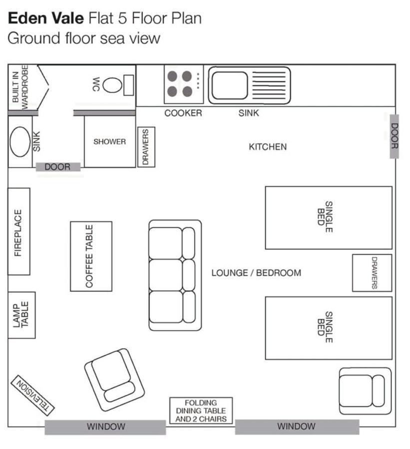 Eden Vale Ground Floor Sea View Apartment モアカム エクステリア 写真
